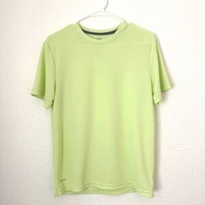 Active Works T-Shirt Men’s S Light Neon Green Short Sleeve Workout Top